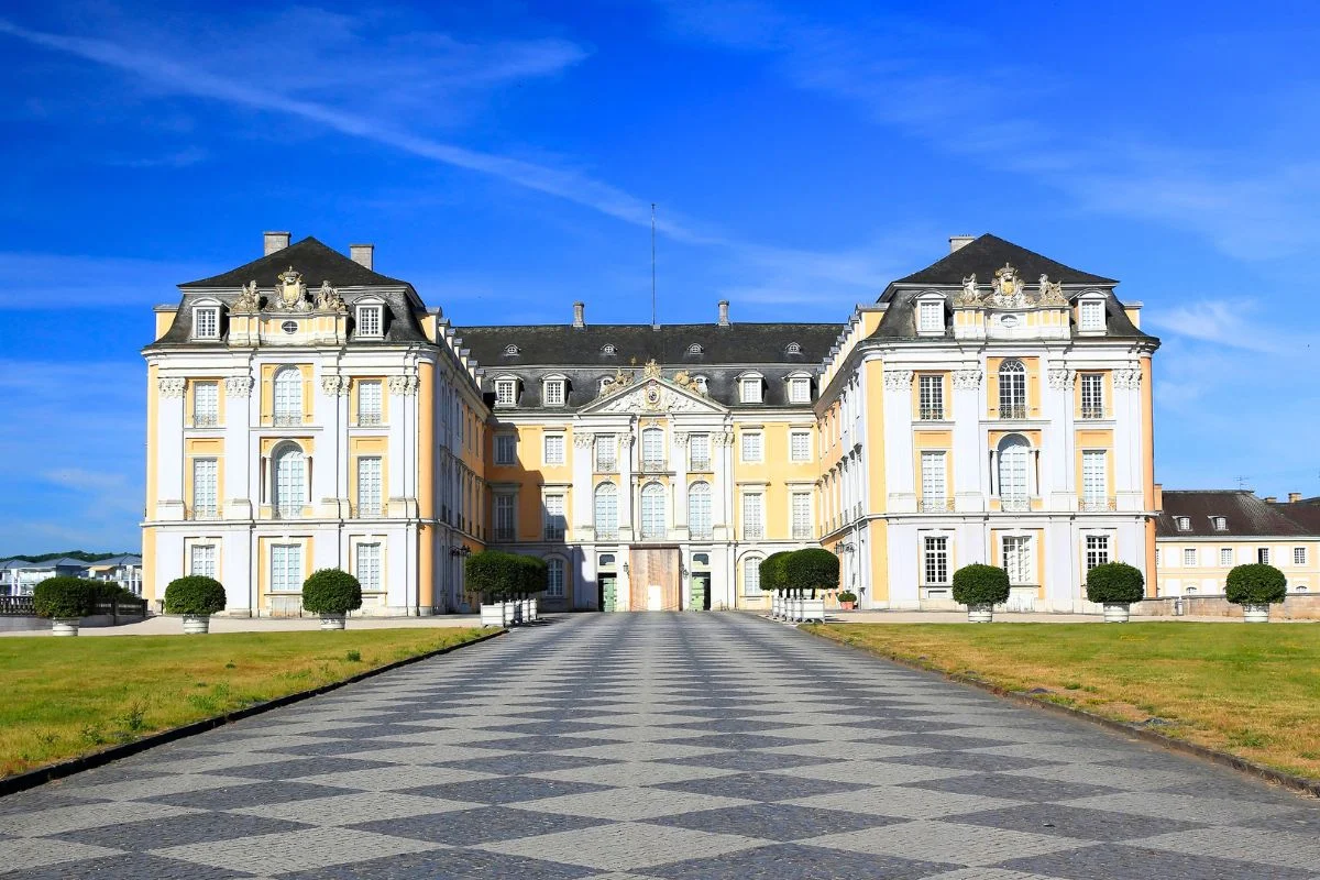 Stare at the historic beauty of Brühl Castle