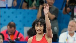 Vinesh Phogat at Paris Olympics